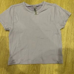 Garage Lilac fitted baby T-Shirt